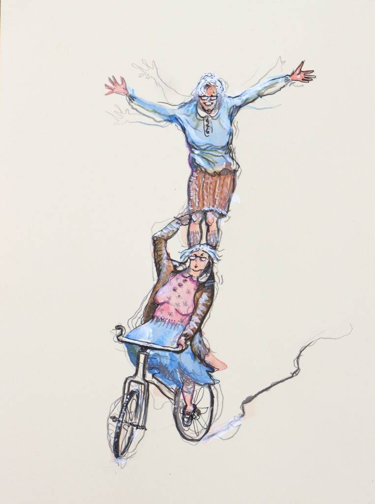 Christelle Vieux_Jamais en retraite_Dessin 1